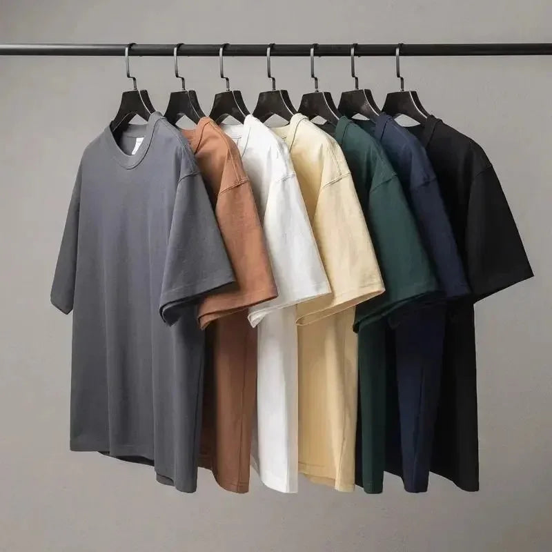 Streetwear New Niche Street Style Versatile Short-sleeved T-shirt for Both Men Women Oversized Casual Trendy Tops Tee Clothing