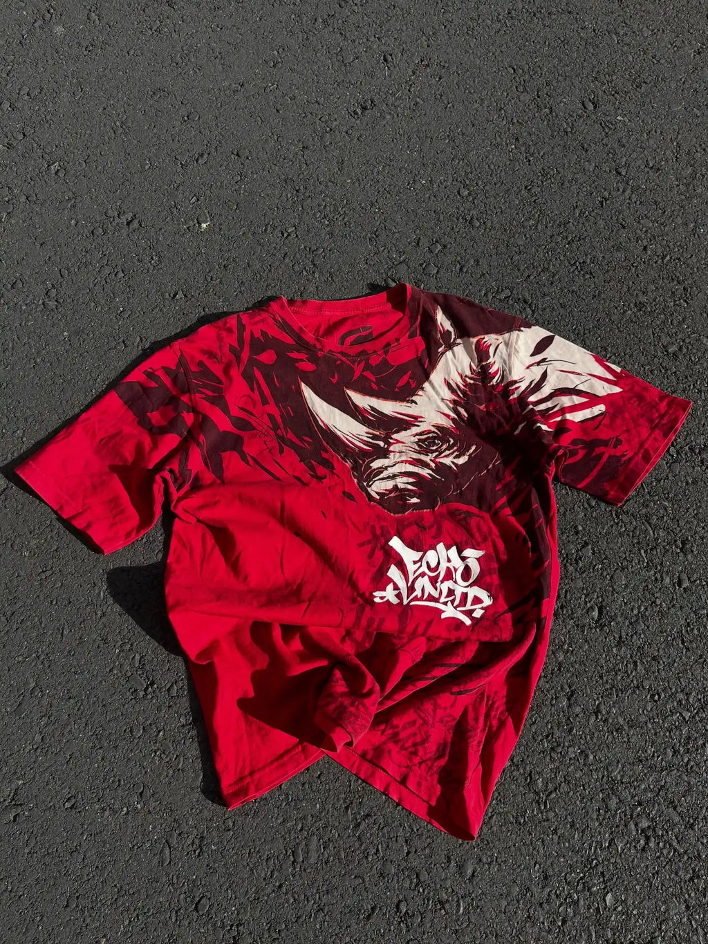 Red Y2K Vintage Oversized T-Shirt for Men Women Unisex Couple Streetwear Casual Cotton Tee Graphic Print Loose Fit Summer Top